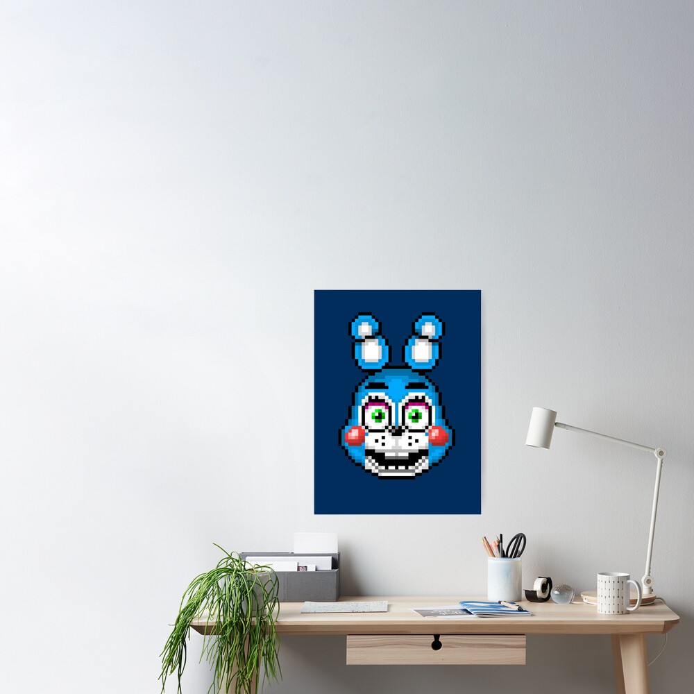 Five Nights at Freddy's 2 - Pixel art - Toy Bonnie Art Board Print for  Sale by GEEKsomniac