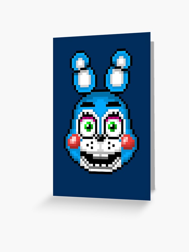 Five Nights at Freddy's 2 - Pixel art - Toy Bonnie Art Board Print for  Sale by GEEKsomniac