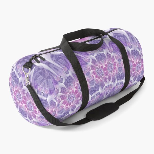 Item preview, Purple and Pink Fractal Mandala designed and sold by Kelly Dietrich Mandala & Fractal Art.