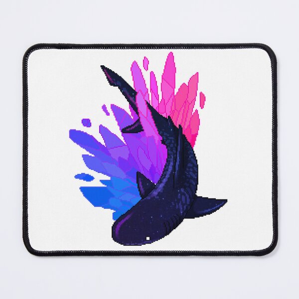 Item preview, Bisexual Flag LGBT Pride Shark (Crystal) designed and sold by OceanicScribble.