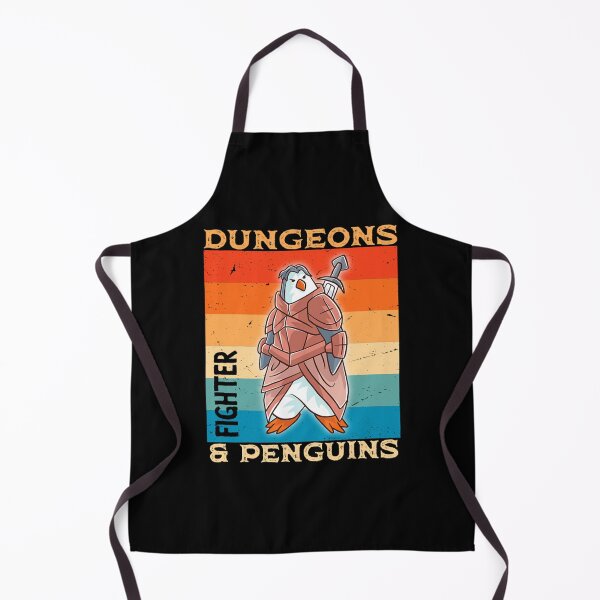 Item preview, Fighter Dungeons Penguins Penguin Nerd Classic T-Shirt designed and sold by amberk1cira.