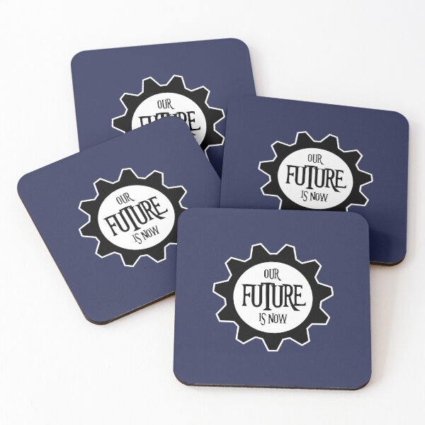 Item preview, our future is now! Logo (Blue) designed and sold by MaesterAemon.