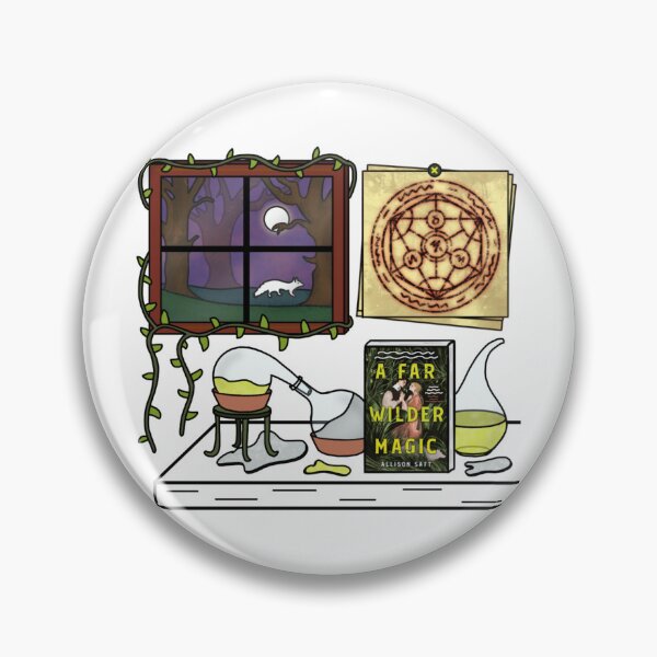 Item preview, A Far Wilder Magic - Allison Saft designed and sold by bookshelfsketch.