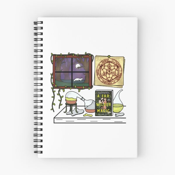 Item preview, A Far Wilder Magic - Allison Saft designed and sold by bookshelfsketch.