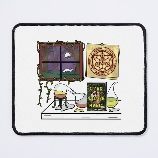 Item preview, A Far Wilder Magic - Allison Saft designed and sold by bookshelfsketch.