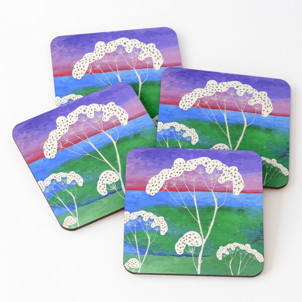 Item preview, White elm trees landscape designed and sold by Lolly's Lane Shoppe.
