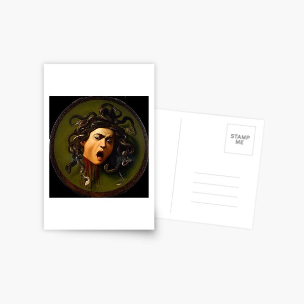 Méduse de Michelangelo Merisi (Caravaggio) en poster, tableau