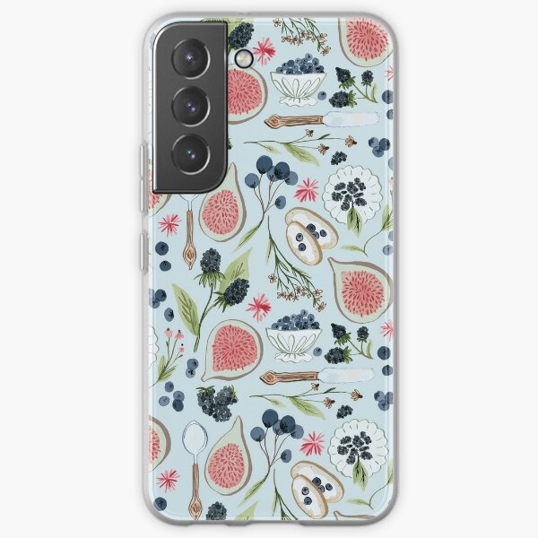 Discover Blueberry Breakfast | Samsung Galaxy Phone Case