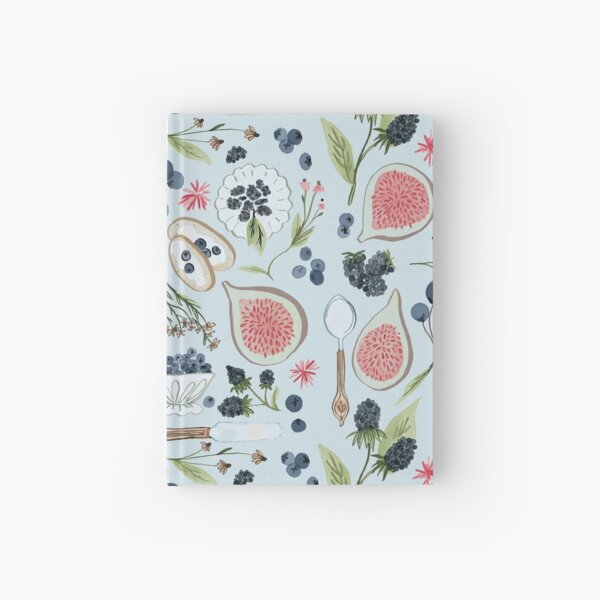 Blueberry Breakfast Hardcover Journal