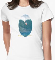 Waimea Bay Boogaloo Women's Fitted T-Shirt