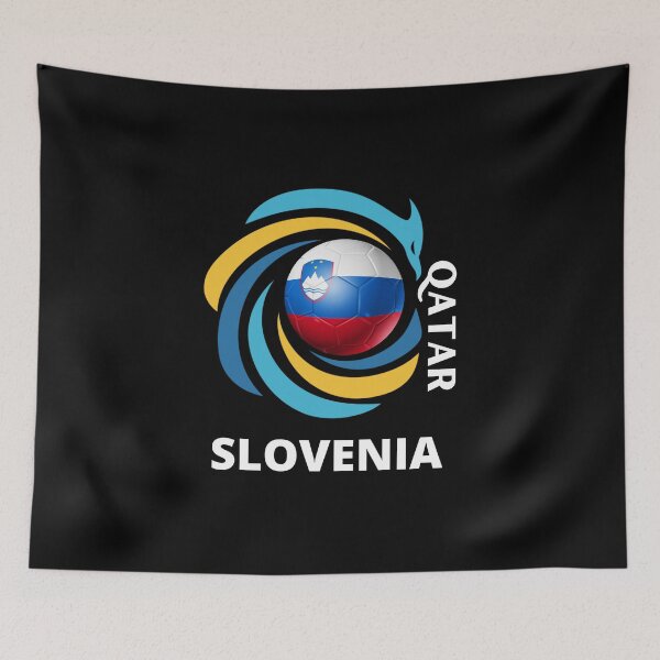 Item preview, Qatar Football soccer team Slovenia  designed and sold by DesignsbyMona.