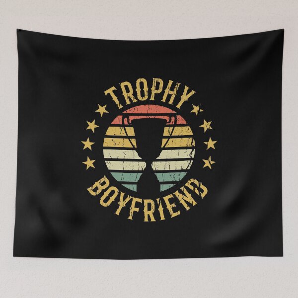Item preview, Trophy Boyfriend Retro Clothes Gift for Girlfriend Valentine designed and sold by haselshirt.