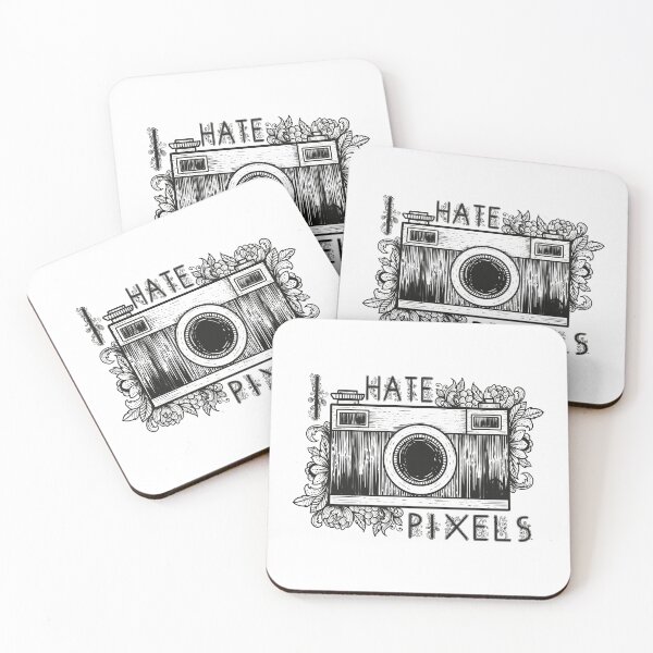 Item preview, I hate pixels, I only take analog photographs designed and sold by Goliardika-Shop.