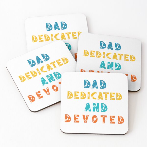 Item preview, Dad Dedicated and Devoted  designed and sold by ShopOfK.