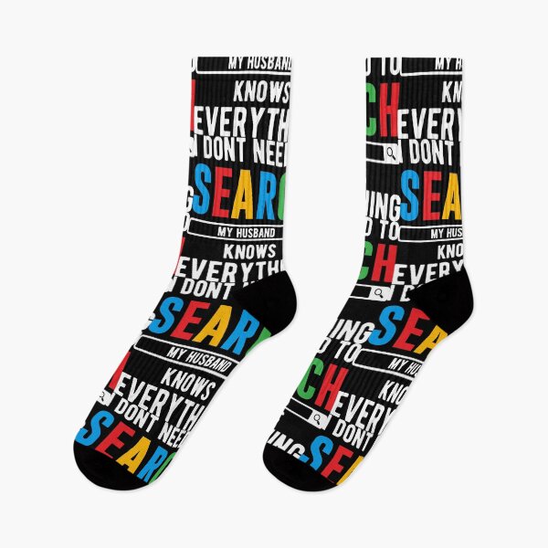 Item preview, My Husband Knows Everything Internet Search Funny Wife designed and sold by haselshirt.