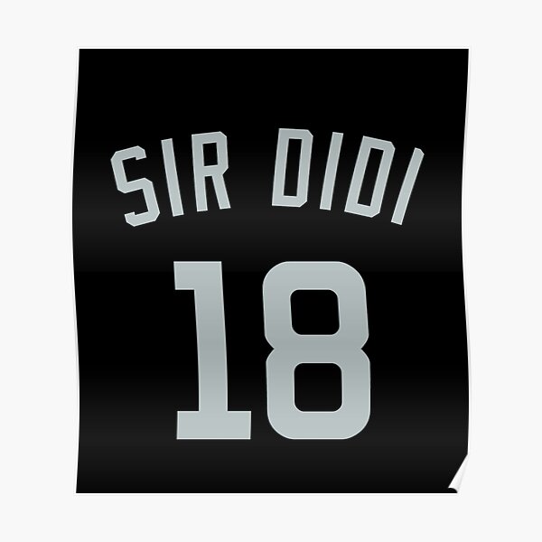 Didi Gregorius Sir Didi Players Weekend Sticker Poster for Sale