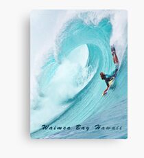 Waimea Big Wave Boogie T-Shirt Metal Print