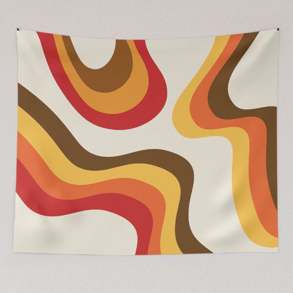 Item preview, Multicolor retro waves designed and sold by BattaAnastasia.