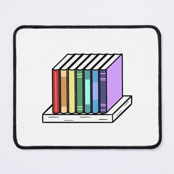Item preview, Book Stack F - Rainbow designed and sold by bookshelfsketch.