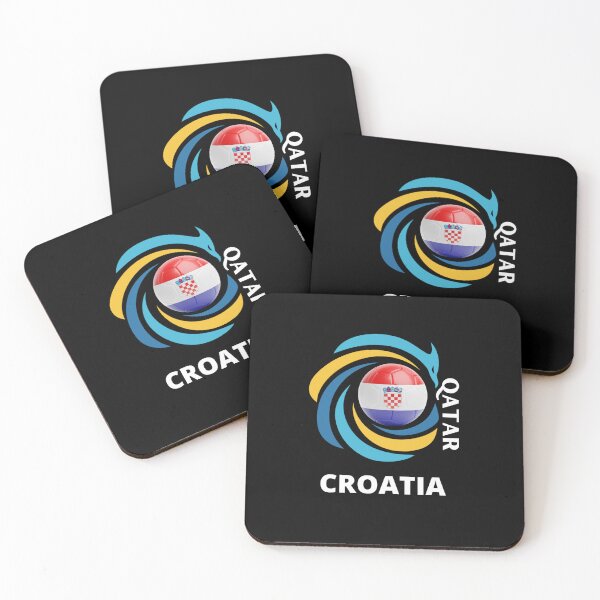 Item preview, Qatar Football soccer team Croatia  designed and sold by DesignsbyMona.