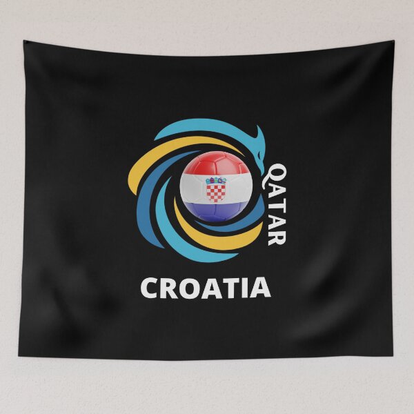 Item preview, Qatar Football soccer team Croatia  designed and sold by DesignsbyMona.