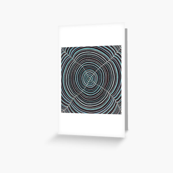 meeting spiderwoman Greeting Card