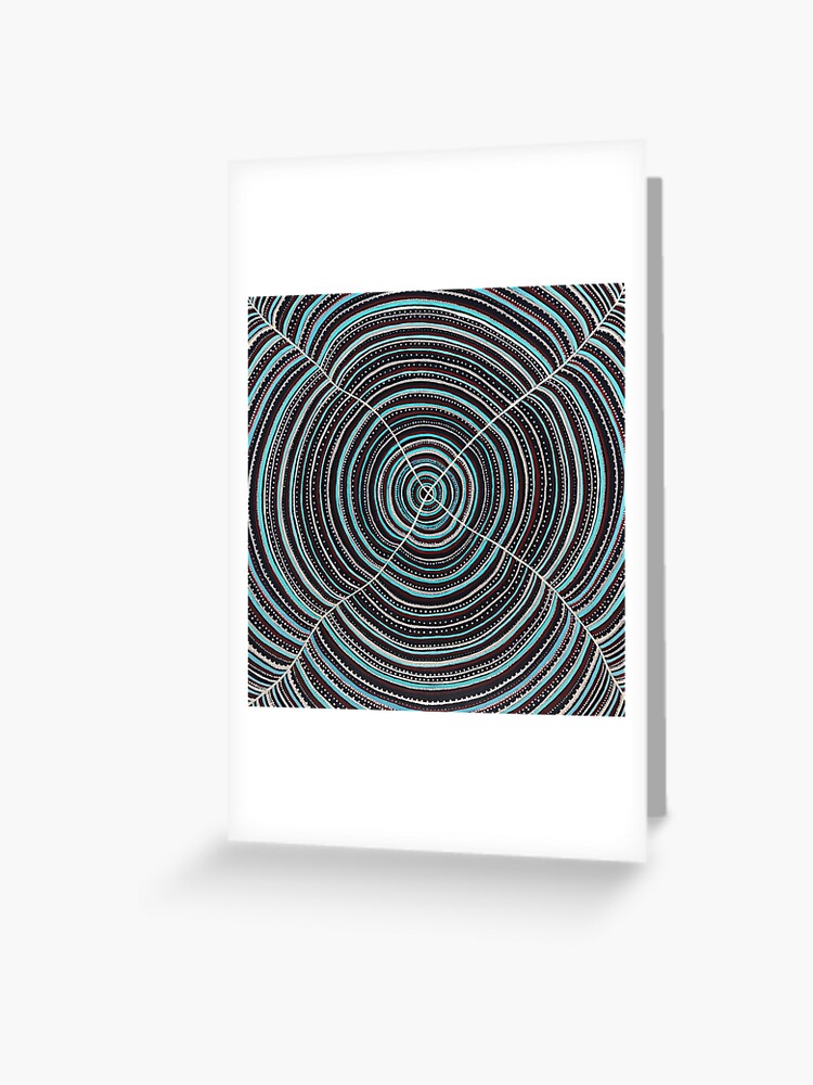 Thumbnail 1 of 2, Greeting Card, meeting spiderwoman designed and sold by catherineverita.