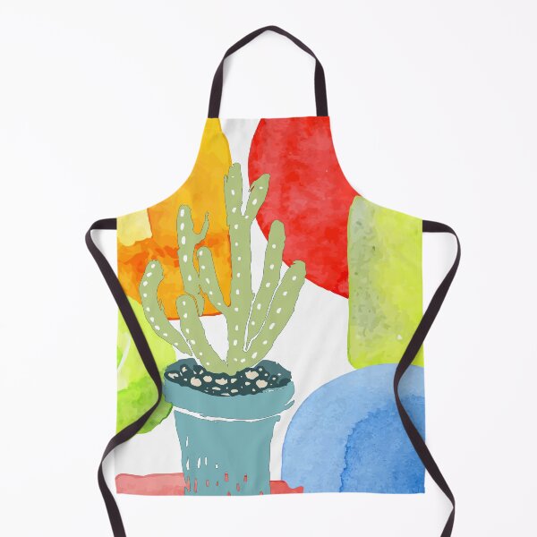 Item preview, Colorful potted cactus designed and sold by Lolly's Lane Shoppe.