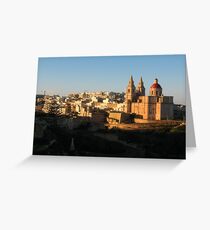 Malta Landscapes Mellieha Greeting Card