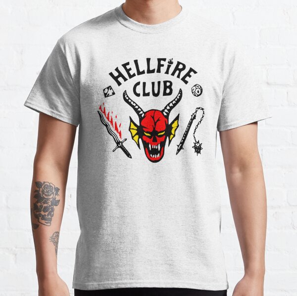 club D&D du feu de l'enfer T-shirt classique
