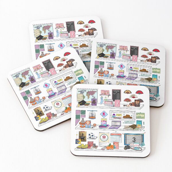 Item preview, Book Collage D (May 2022) designed and sold by bookshelfsketch.