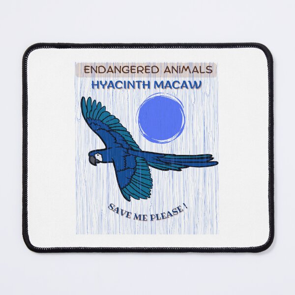 Item preview, Hyacinth Macaw designed and sold by yassooarts.