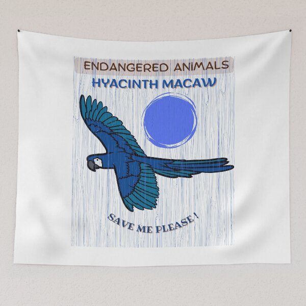 Item preview,   Hyacinth Macaw designed and sold by yassooarts.