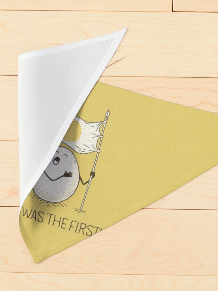 Alternate view of anthem of eggs Pet Bandana