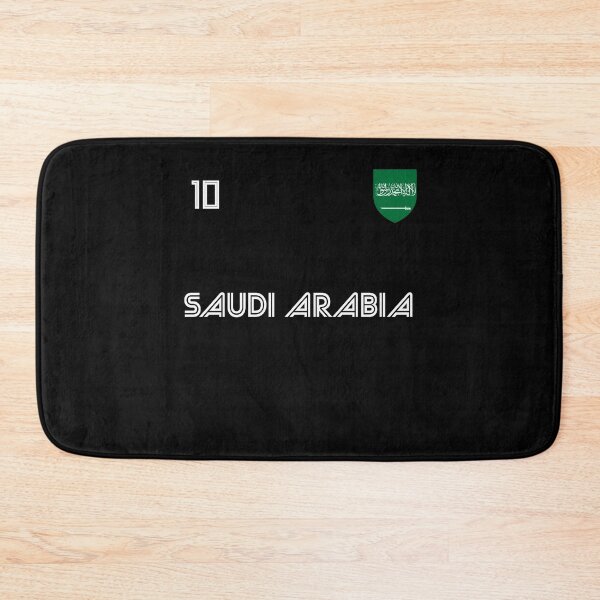 Aperçu de l'œuvre Saudi arabia Soccer Team Arabian Flag football fan créée et vendue par majuga.