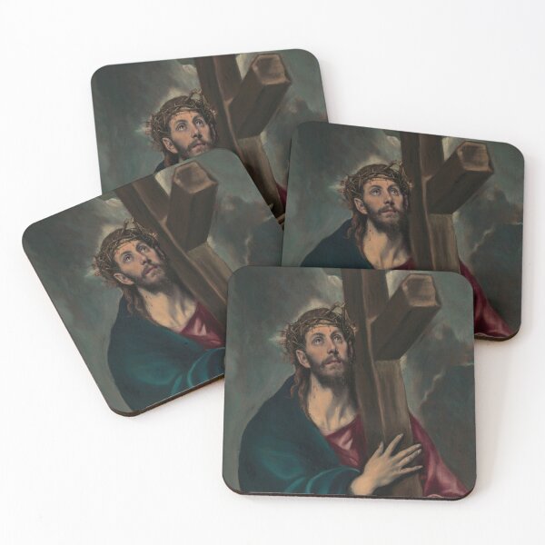 Item preview, Christ Carrying the Cross | El Greco | 1587 Renaissance Gospel Art designed and sold by CJET.