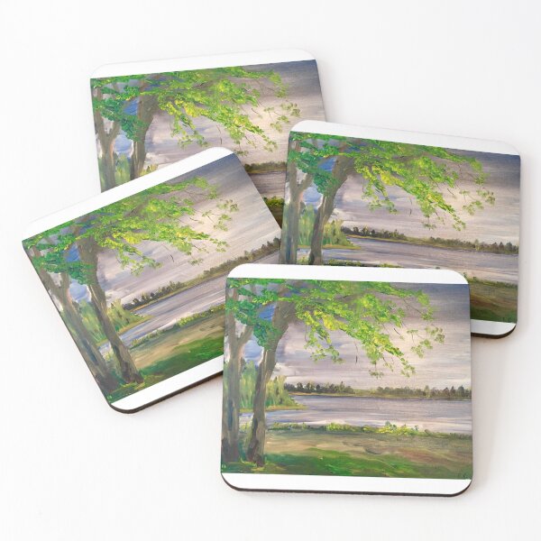 Item preview, Lake view designed and sold by watercolorsLiz.
