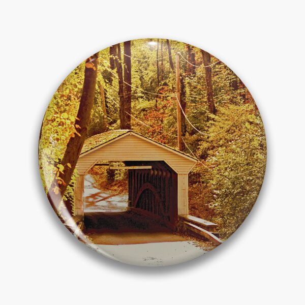 Item preview, Chester County Covered Bridge designed and sold by Susan Maxwell Schmidt.