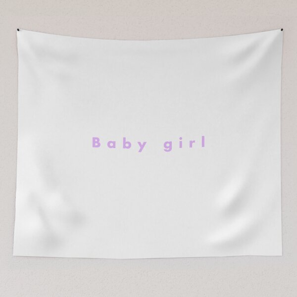 Item preview, Baby girl text designed and sold by EarthlingHelena.