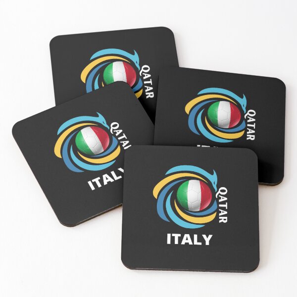 Item preview, Qatar Football soccer team Italy designed and sold by DesignsbyMona.