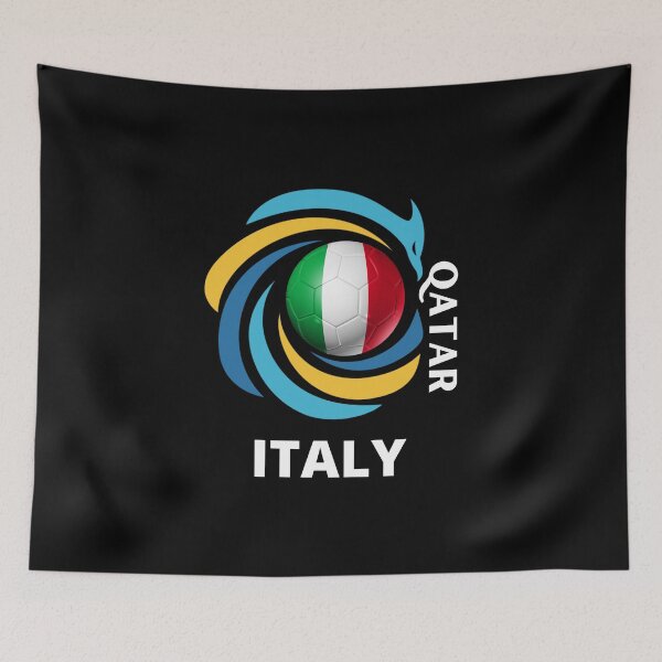 Item preview, Qatar Football soccer team Italy designed and sold by DesignsbyMona.