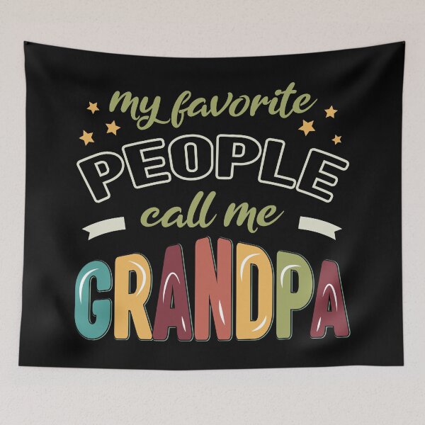 Item preview, Fathers day gift ideas for dad or grandpa - Fathers day 2022 - My favorite people call me grandpa designed and sold by Alice-Elgawi.