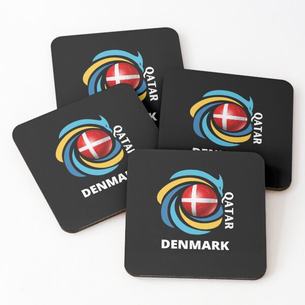 Item preview, Qatar Football soccer team Denmark designed and sold by DesignsbyMona.