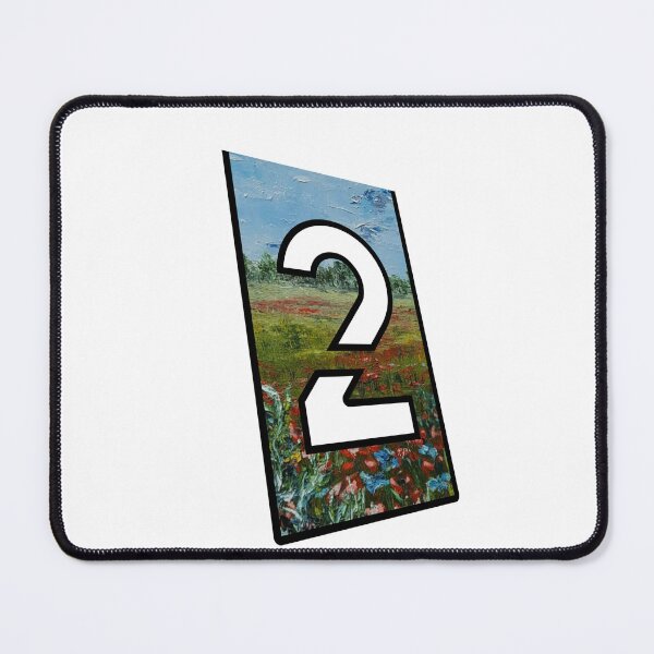 Item preview, Number two (2) with pattern of oil painting, #1 designed and sold by MariDaniArt.