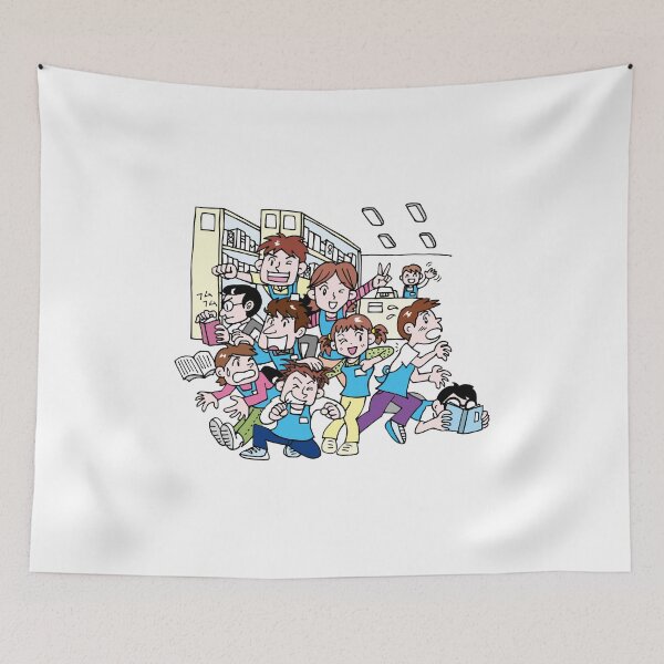 Item preview, Bookstore Reading Library designed and sold by JustCoolShop.
