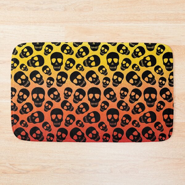 Item preview, Hellfire Skulls Pattern designed and sold by OddPop.