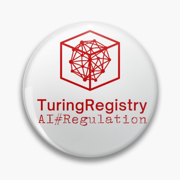 Item preview, Turing Registry Regulation 3.0 AI t-shirt (William Gibson t-shirt) (Neuromancer t-shirt) b/t designed and sold by Gibson Futures.