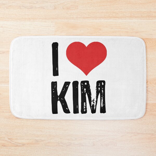 Item preview, I Love Kim designed and sold by The "I Love Everything" Shop.
