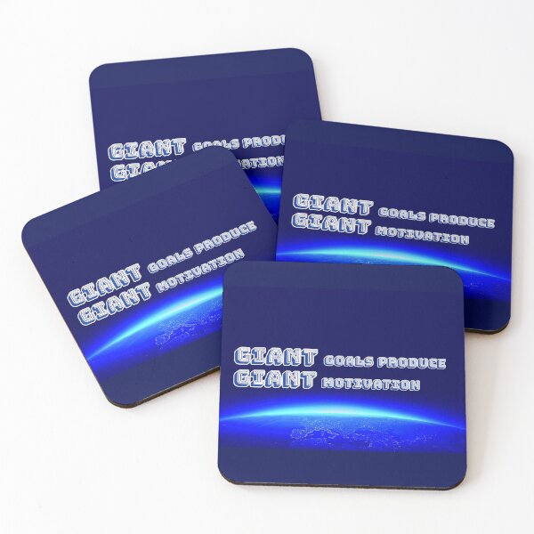 Item preview, Giant Goals Produce Giant Motivation, Encouraging, Inspirational  designed and sold by iASunshine.