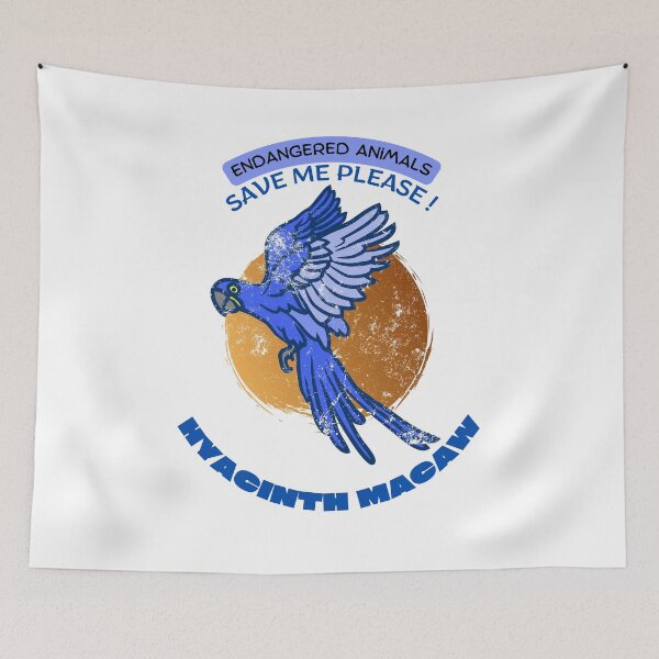 Item preview,  Hyacinth Macaw designed and sold by yassooarts.